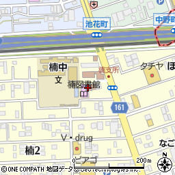 名古屋市役所　北区役所楠支所区民生活課市民係周辺の地図