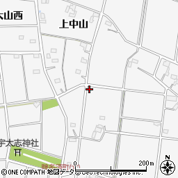 愛知県愛西市鵜多須町下中山123周辺の地図