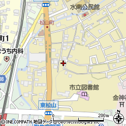 愛知県瀬戸市東松山町48-1周辺の地図
