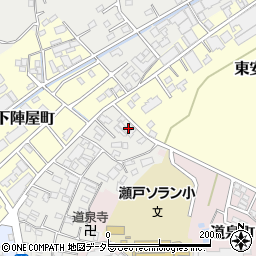 愛知県瀬戸市安戸町30周辺の地図