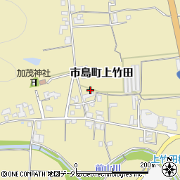 兵庫県丹波市市島町上竹田2011周辺の地図