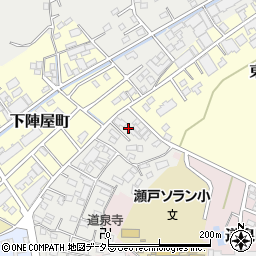 愛知県瀬戸市安戸町32周辺の地図