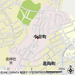 愛知県瀬戸市小金町102周辺の地図