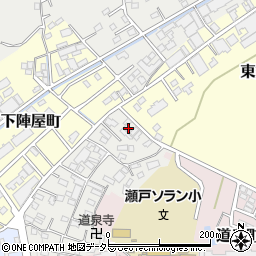 愛知県瀬戸市安戸町29周辺の地図