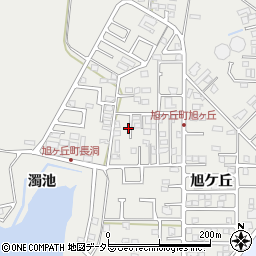 愛知県尾張旭市旭ケ丘町周辺の地図