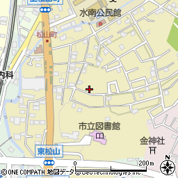 愛知県瀬戸市東松山町86周辺の地図