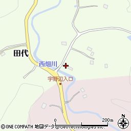 千葉県夷隅郡大多喜町田代742周辺の地図