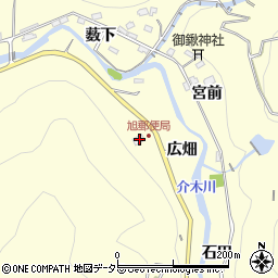 愛知県豊田市小渡町広畑33周辺の地図