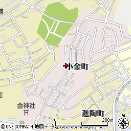 愛知県瀬戸市小金町104周辺の地図