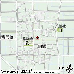 愛知県稲沢市堀之内町東郷762周辺の地図