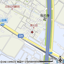 滋賀県犬上郡多賀町土田52周辺の地図