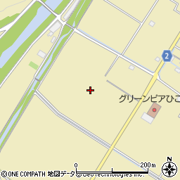 滋賀県彦根市清崎町周辺の地図