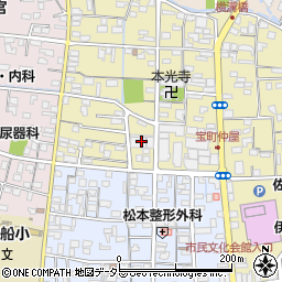静岡県富士宮市宝町10周辺の地図