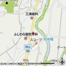 静岡県御殿場市神山847周辺の地図