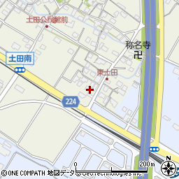 滋賀県犬上郡多賀町土田841周辺の地図
