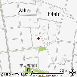 愛知県愛西市鵜多須町大山西29周辺の地図