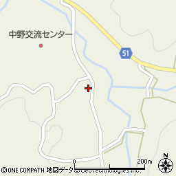 島根県雲南市三刀屋町中野462周辺の地図