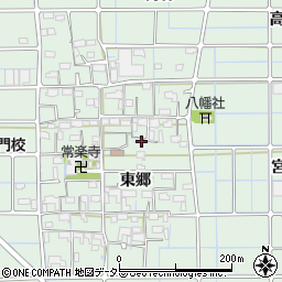 愛知県稲沢市堀之内町東郷722周辺の地図