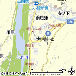 愛知県豊田市小渡町七升蒔17周辺の地図