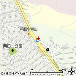 粟田２周辺の地図