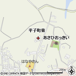 愛知県尾張旭市平子町東100周辺の地図