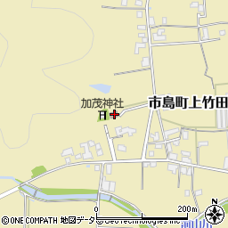 兵庫県丹波市市島町上竹田2014-1周辺の地図