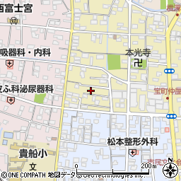 小川美容室周辺の地図