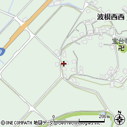 島根県大田市久手町波根西大西1036周辺の地図