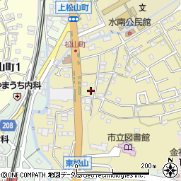 愛知県瀬戸市東松山町102周辺の地図