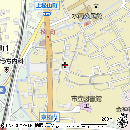 愛知県瀬戸市東松山町100周辺の地図