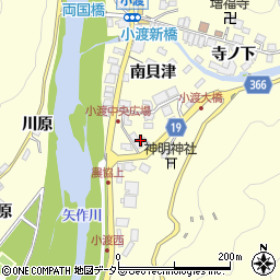 愛知県豊田市小渡町七升蒔周辺の地図