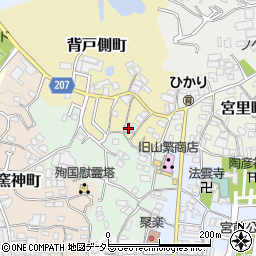 愛知県瀬戸市背戸側町24周辺の地図