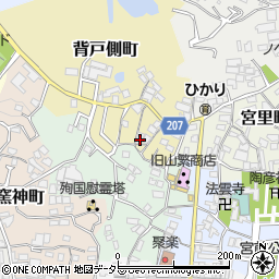 愛知県瀬戸市背戸側町24周辺の地図