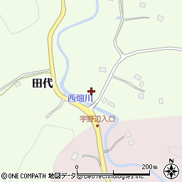 千葉県夷隅郡大多喜町田代4周辺の地図