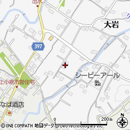静岡県富士宮市大岩1689周辺の地図