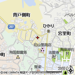 愛知県瀬戸市背戸側町18周辺の地図