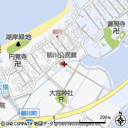 滋賀県彦根市柳川町周辺の地図