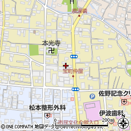静岡県富士宮市宝町823-2周辺の地図