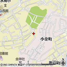 愛知県瀬戸市東松山町70周辺の地図