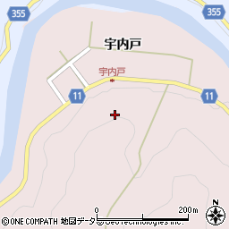 愛知県豊田市有間町入之洞周辺の地図