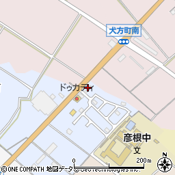 竹内商店彦根店周辺の地図