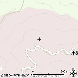 愛知県豊田市小滝野町大入周辺の地図