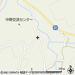 島根県雲南市三刀屋町中野412周辺の地図