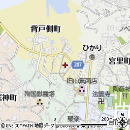 愛知県瀬戸市背戸側町26周辺の地図