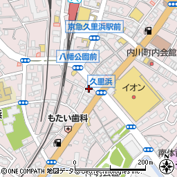 明光義塾　久里浜教室周辺の地図