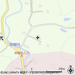 千葉県夷隅郡大多喜町田代738周辺の地図