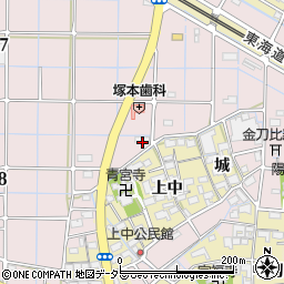 塚本歯科分院周辺の地図
