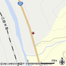 京都府船井郡京丹波町中山17周辺の地図