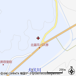愛知県豊田市北篠平町19周辺の地図