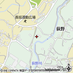 神奈川県横須賀市荻野周辺の地図